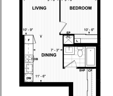 For Lease - 60 Central Park Roadway N/A Unit# 610, Toronto, Ontario - Photo 1