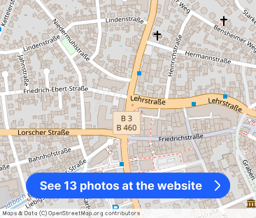 +++ Möblierte Zweizimmer-Wohnung in der Heppenheimer Altstadt +++ - Photo 1