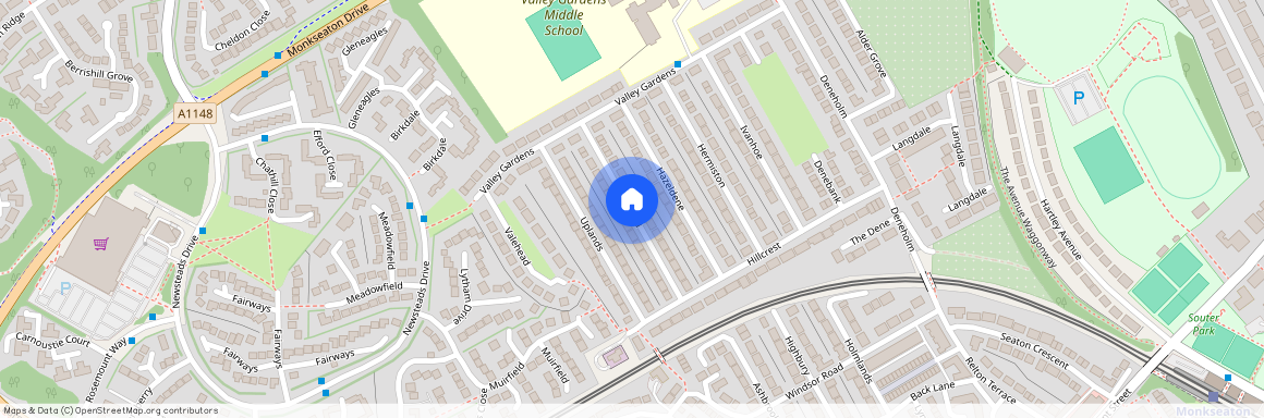 Hillfield, Monkseaton, Whitley Bay. NE25 9AJ