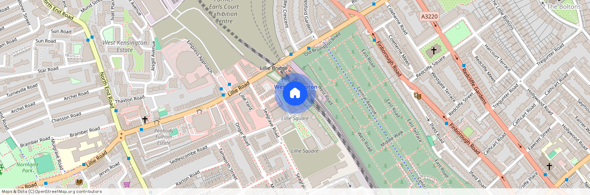 Columbia Gardens, Lilie Square, London, SW6