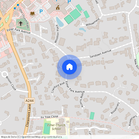 Amelie Place, 22 Esher Park Avenue, Esher, Surrey, KT10