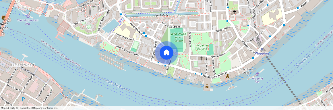 Knighten Street, E1W, London