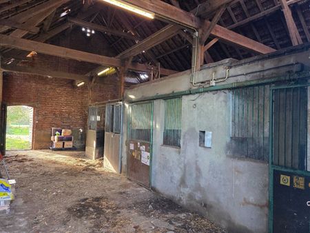 Woning met 3 slpks, schuur met 3 stallen en weiland op 2.288 m² nabij Geel-centrum ! - Foto 3