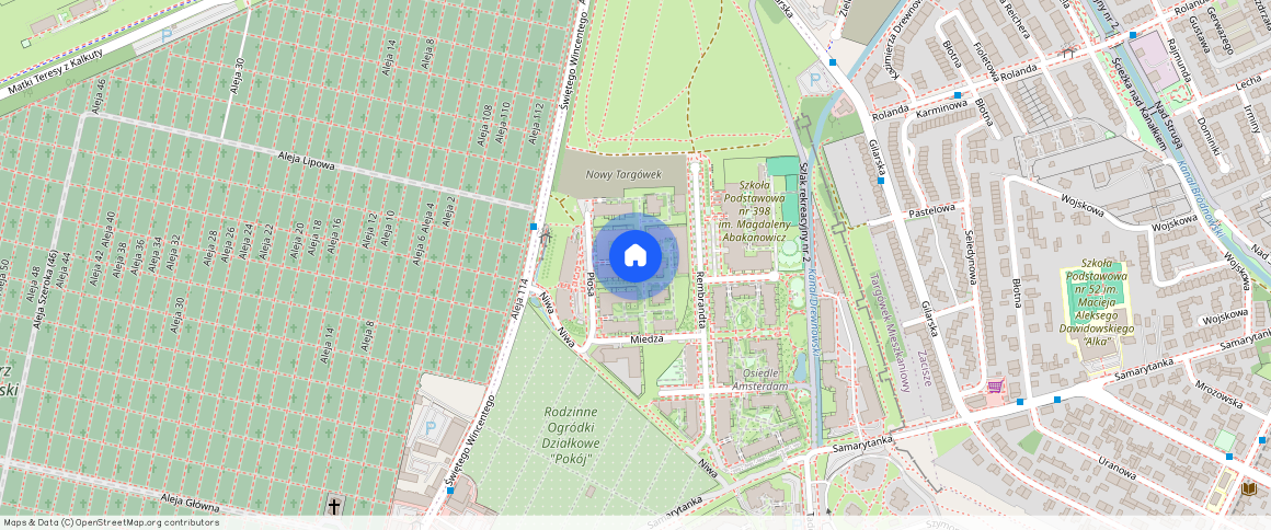 Warszawa, Targówek, Bródno, Miedza