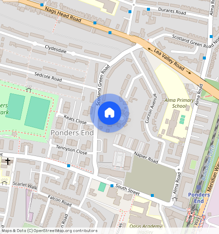 Percy Gardens, London, EN3