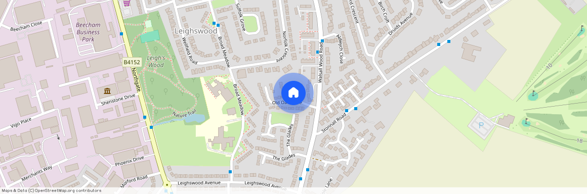 Old Oak Close, Aldridge, Walsall, West Midlands, WS9