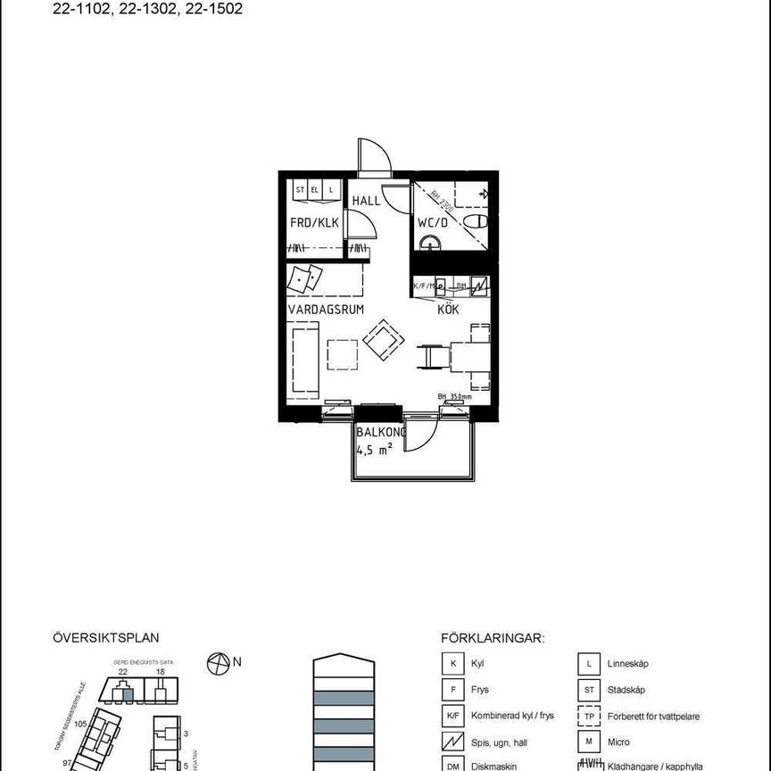 Gerd Enequist gata 22, 752 57, Uppsala - Photo 1