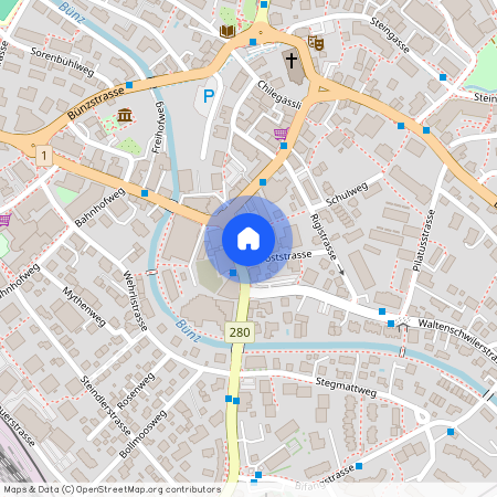 5610, Wohlen, Postplatz, 1