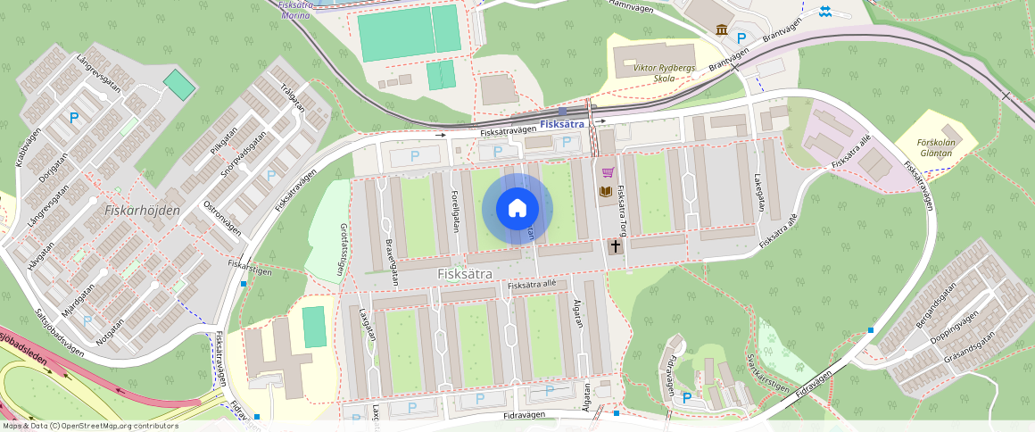 Harrgatan **, Fisksätra