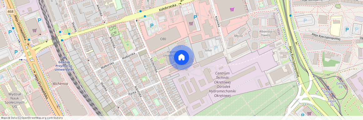ul. Lęborska, Przymorze Małe, Gdańsk, pomorskie