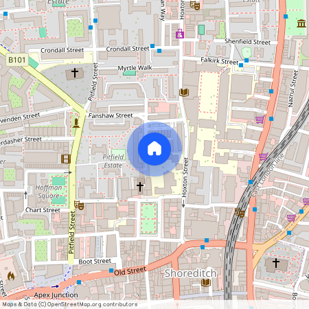 Enfield Cloisters, N1, Shoreditch, London, N1