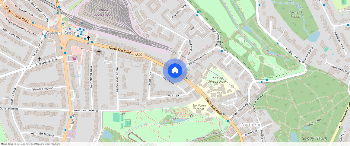 North End Road, London, NW11 7SY