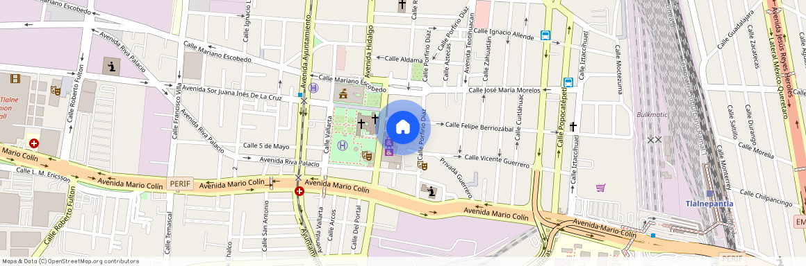 Cda de Berriozabal, 11, Tlalnepantla Centro, Tlalnepantla de Baz, Estado De México, 54000