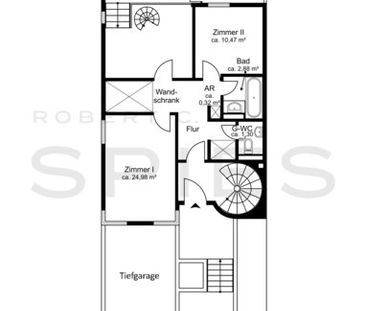 Befristete Vermietung: Traumhafte 4-Zimmer-Maisonettewohnung im bel... - Foto 5