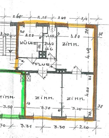 Zentrale Wohnlage: Gepflegte 3-Zimmer-Wohnung in Lübeck-St. Jürgen (Nähe Uni), Ratzeburger Allee - Foto 2