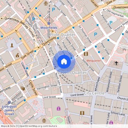 Victoria Street, Liverpool, Merseyside, L2