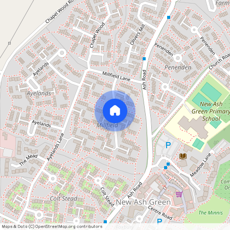 Millfield, New Ash Green, Longfield, Kent, DA3