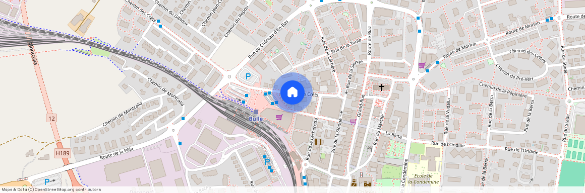 Chemin des Crêts 21, 1630 Bulle, Suisse