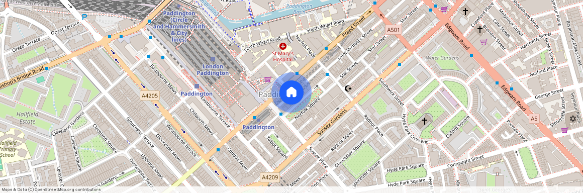 Tony's House Hotel, 30 Norfolk Square, London, W2 1RS, United Kingdom