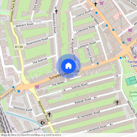 Two bedroom Flat N8 9PR - Turnpike Lane