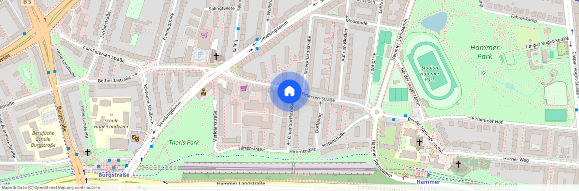 20535 Hamburg-Mitte - Hamburg Borgfelde