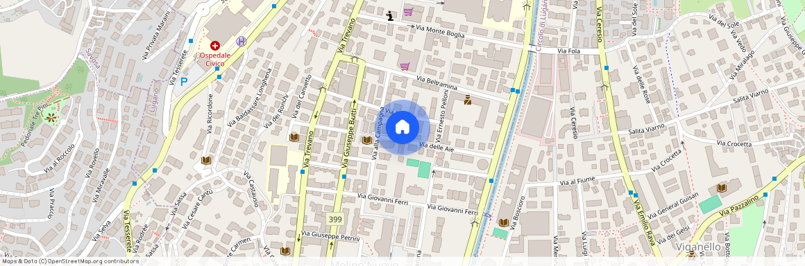 6900, Lugano, Via Delle Aie, 3