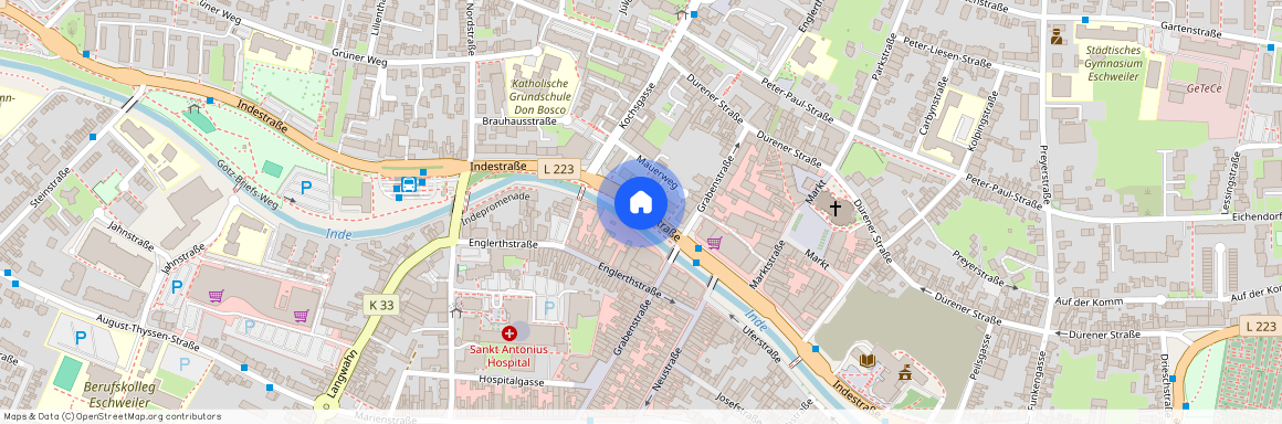 Indestraße, 52249, Indestraße    Eschweiler