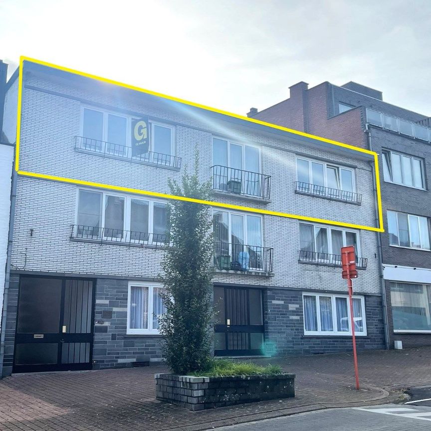 IN OPTIE - Degelijk appartement met 2 slaapkamers in centrum Hoeselt - Foto 1