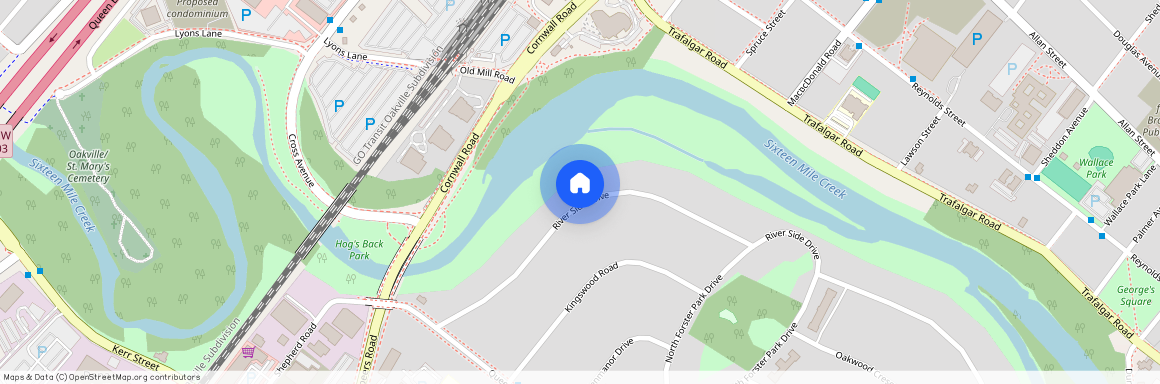 397 River Side Drive, Oakville