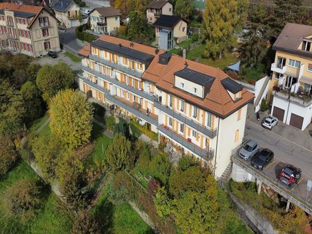 Studio situé au 4ème et dernier étage avec vue sur le lac Léman - Photo 2