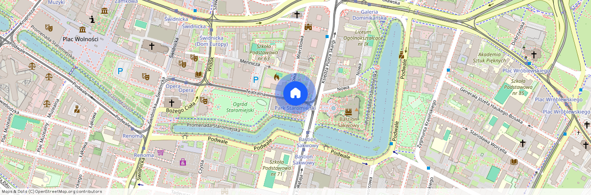 ul. Teatralna, Stare Miasto, Stare Miasto, Wrocław, dolnośląskie