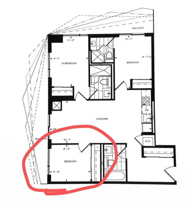 For Lease - 100 Dalhousie Street Unit# 4301(2nd BR), Toronto, Ontario - Photo 1