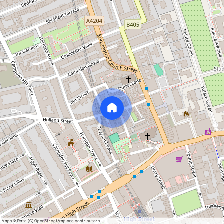 Holland Street, Kensington, London