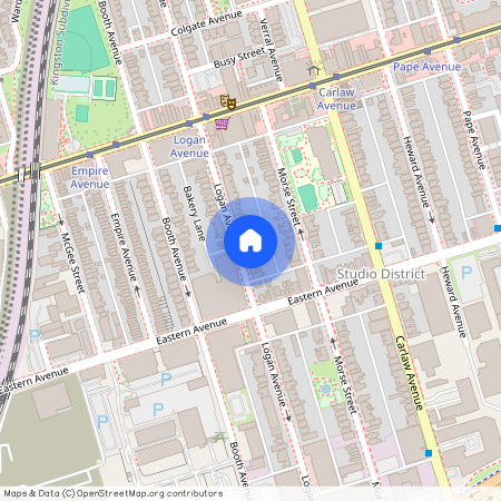 177 Logan Avenue Unit# Main Floor, Toronto