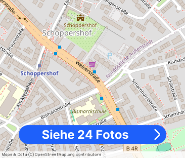 Voll möblierte, modern eingerichtete 3-Zimmer-Wohnung mit Balkon in... - Foto 1