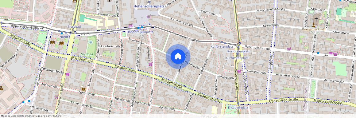 Bauerstraße, 80796 München