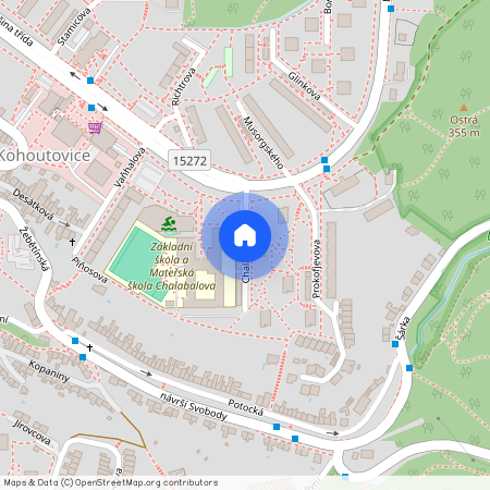ulice Chalabalova, Brno – městská část Brno-Kohoutovice