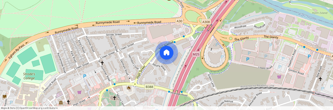 Orchid Court, Albany Place, Egham, Surrey, TW20