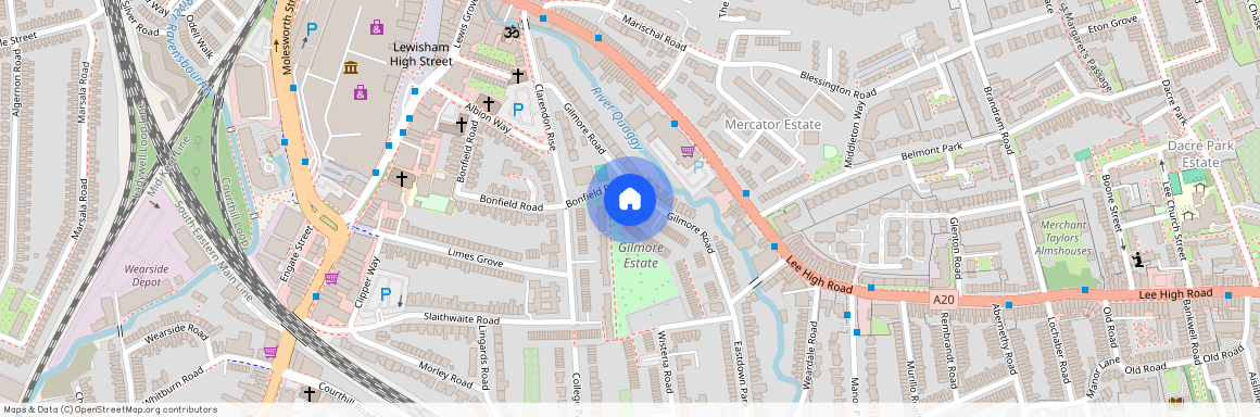 Flat 42, The Riva Building, 104-120 Lee High Road, SE13 5FF, London