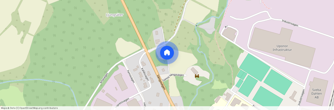 Gamla Vängavägen, Fristad