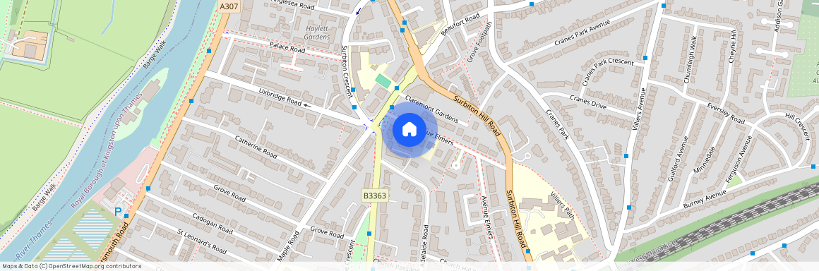 Avenue Elmers, Surbiton KT6