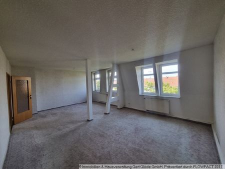 Ab sofort frei - gepflegte 2-Raum-Wohnung mit Dachspitz (3.OG) - Magdeburger Allee 68 - Foto 2