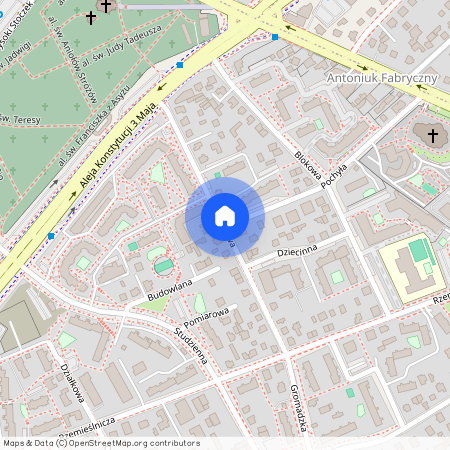 ul. Scaleniowa, Wysoki Stoczek, Białystok, podlaskie