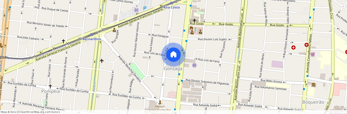 Rua Luiz De Faria, 105, Santos, Santos - SP, 11060-481, Brazil
