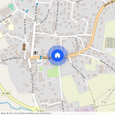 AUVERGNE-RHÔNE-ALPES, ISERE (38), 38490, Aoste