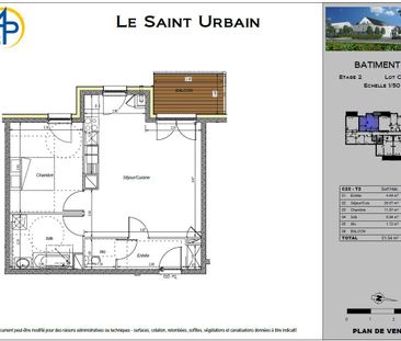 F2 RECENT A LOUER SAINT URBAIN - Photo 2