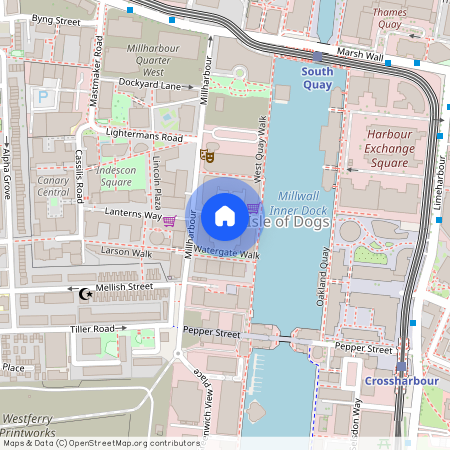 Millharbour, Canary Wharf, E14