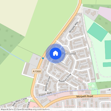 Rothbury Drive, Ashington, Northumberland, NE63 8TJ