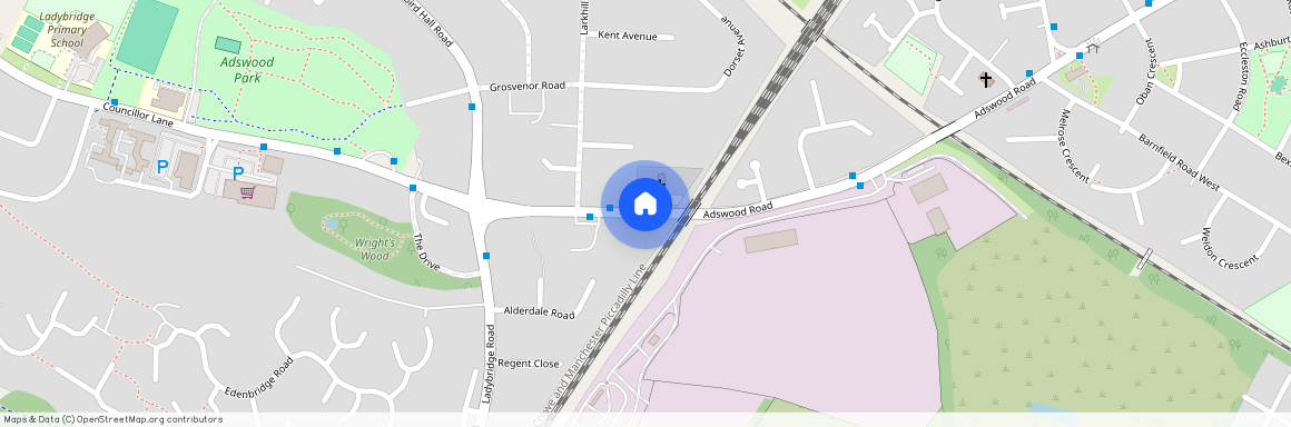 Adswood Road, Cheadle Hulme, Cheshire, SK8