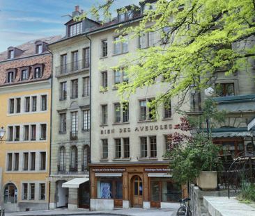 Appartement meublé de 2.5 pièces avec cachet au coeur de la Vieille... - Foto 3